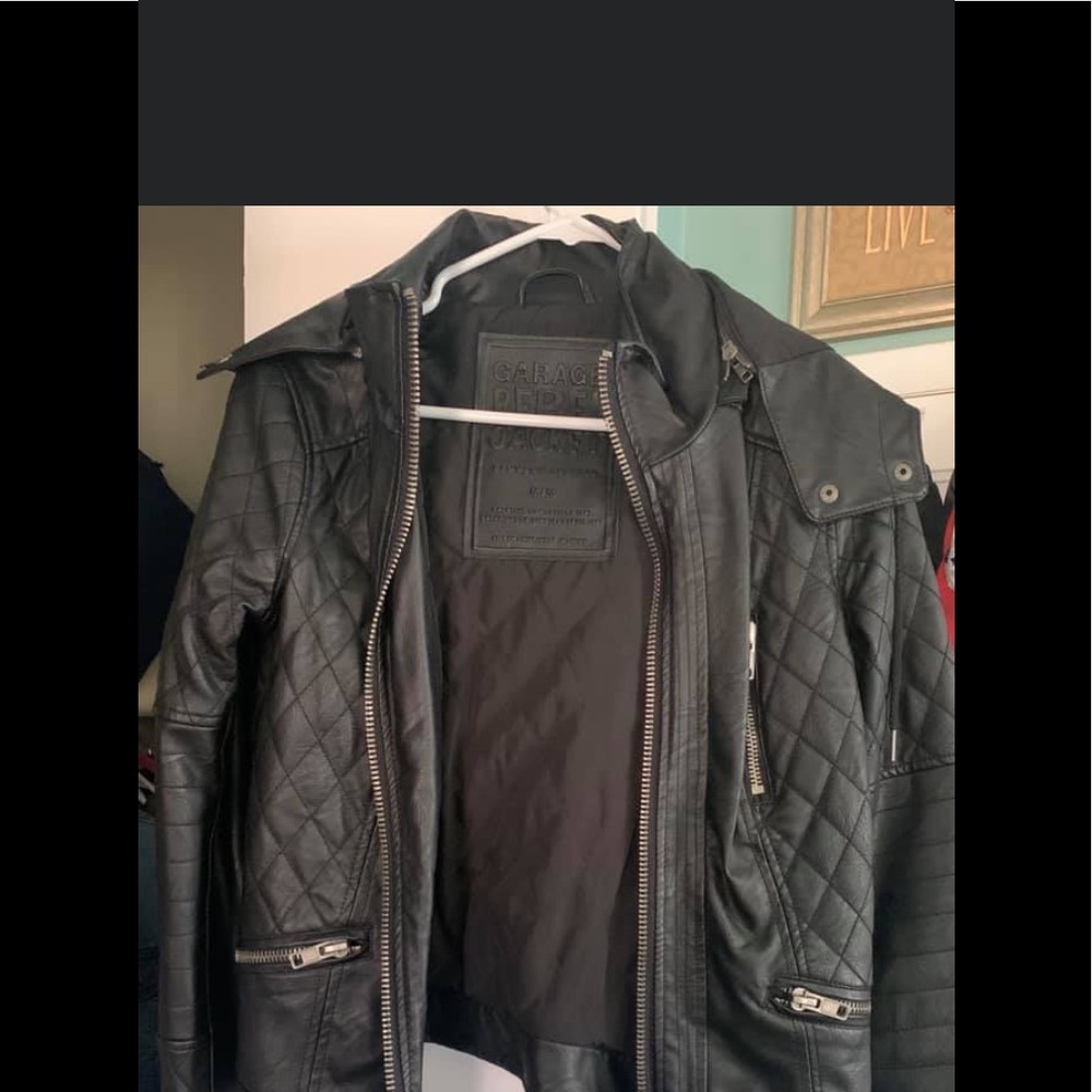 Leather jacket
